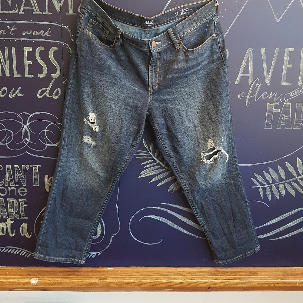 a.n.a skinny boyfriend jeans size 14